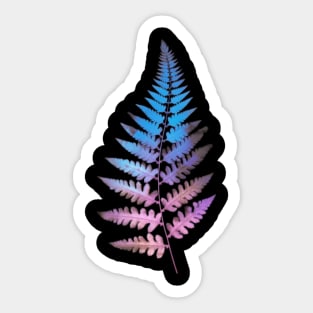 vibrant leaf Sticker